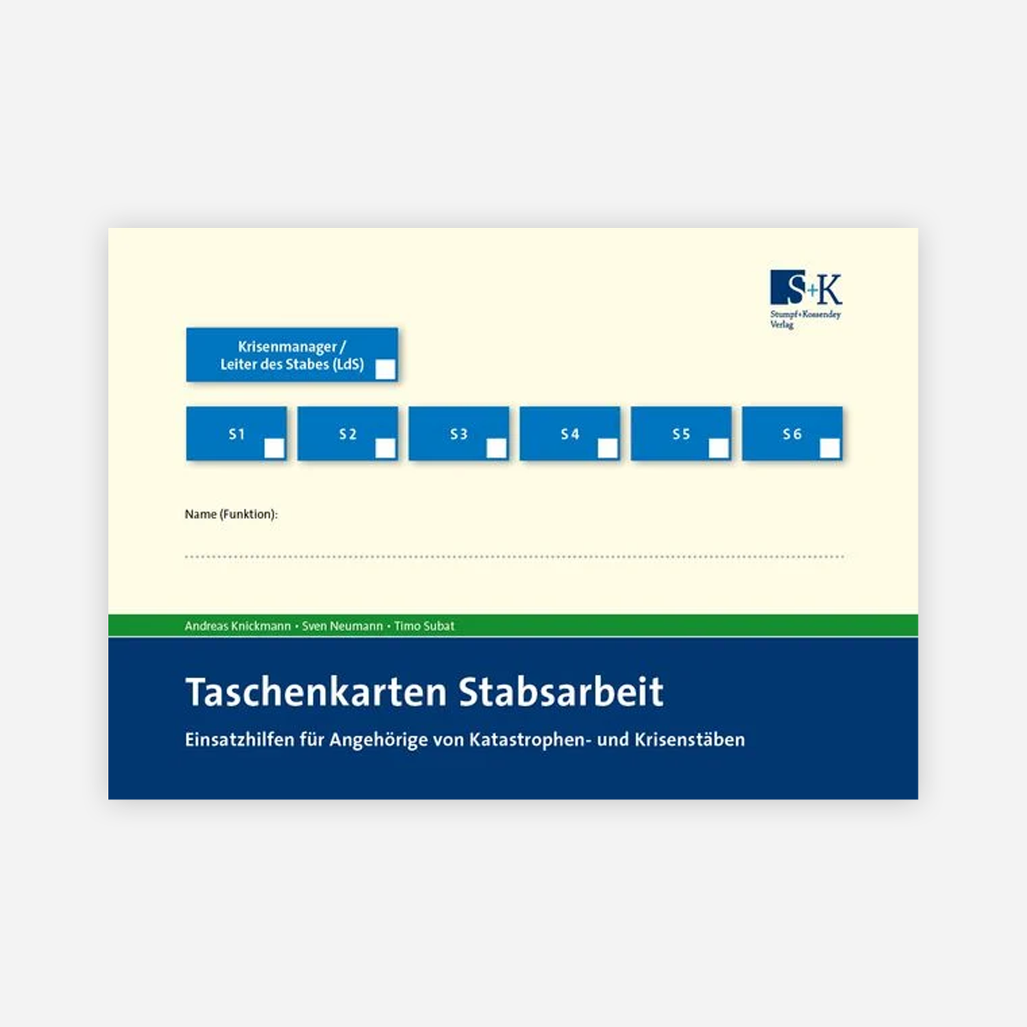 Taschenkarten Stabsarbeit